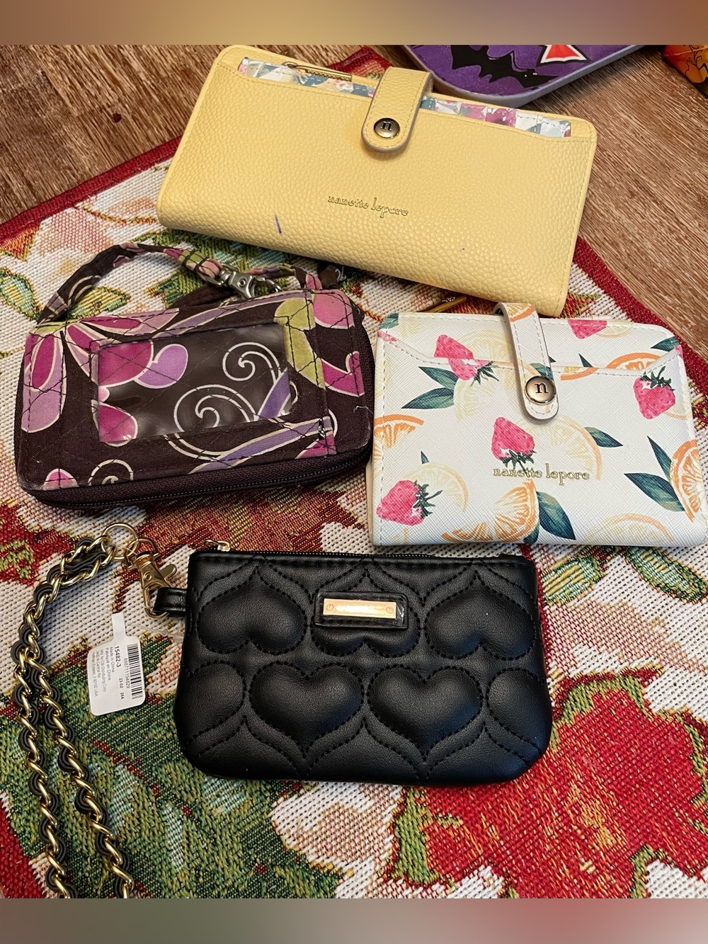 Nanette Lapore / Vera Bradley Compact Wallet / Wristlet Bundle